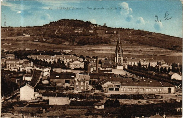 CPA ÉPERNAY (Marne) - General view of MONT-Bernon (245316)