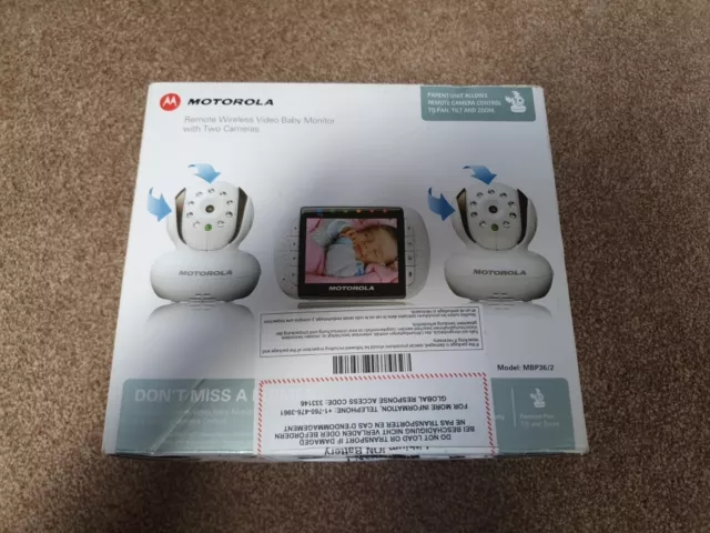Motorola Mbp36/2 Digitales Video Babymonitor Kamera