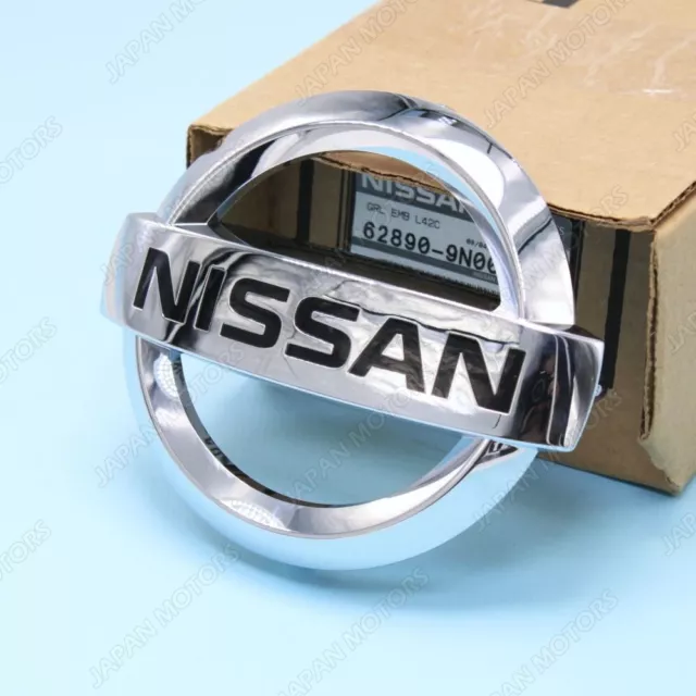 New Genuine OEM Nissan Front Grille Chrome Emblem For Maxima 09-2014 62890-9N00A