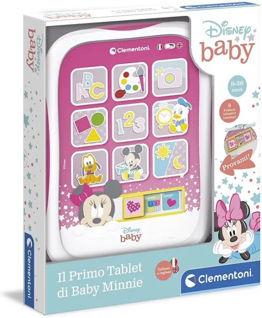 Clementoni Disney Il Primo Tablet di Baby Minnie