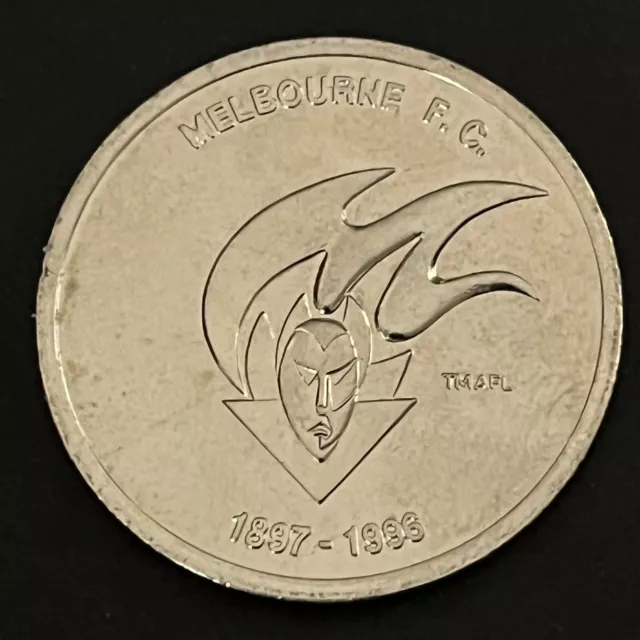 Melbourne Australia AFL CENTENARY MEDAL 1996 UNC (3462275/Q4)