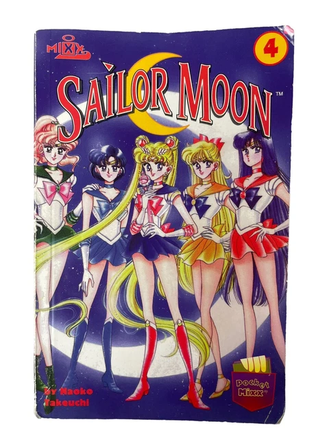 Sailor Moon Volume 4 by Naoko Takeuchi (1999, Trade Paperback, Comic Book)