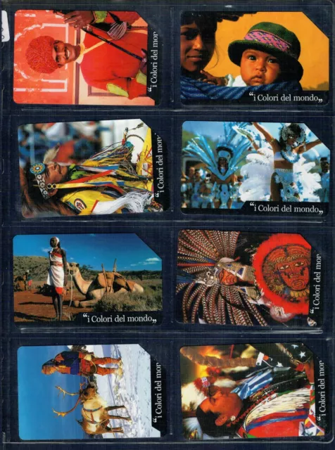 Gian - Serie Thematik Von 12 O-Karten „I Farben Der Welt #2 Gebraucht