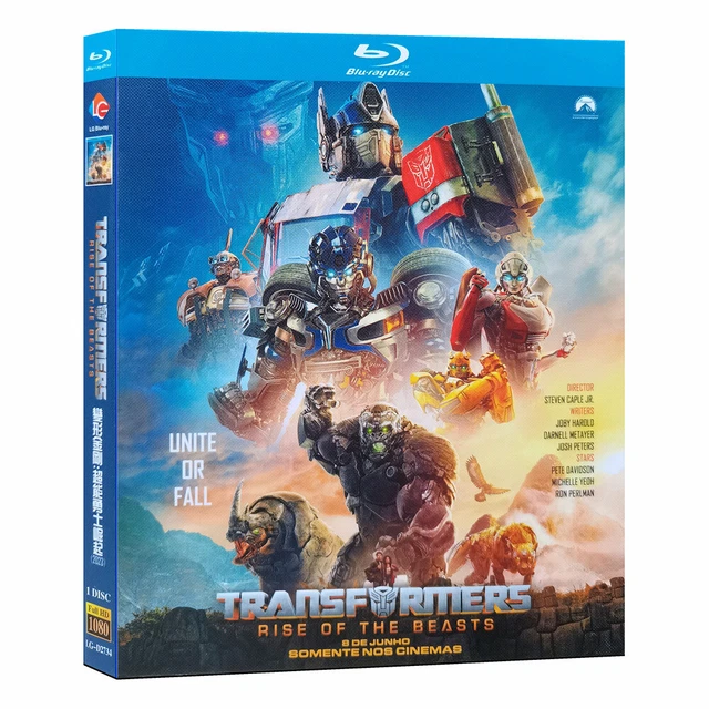 TRANSFORMERS RISE OF the Beasts2023 Bluray Movie BD 1Disque All Region Box Set EUR 18,01