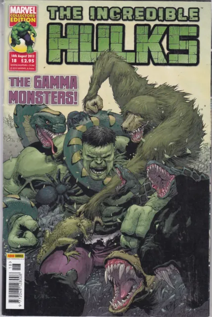 Marvel Comics Uk The Incredible Hulks #18 August 2013 Same Day Dispatch