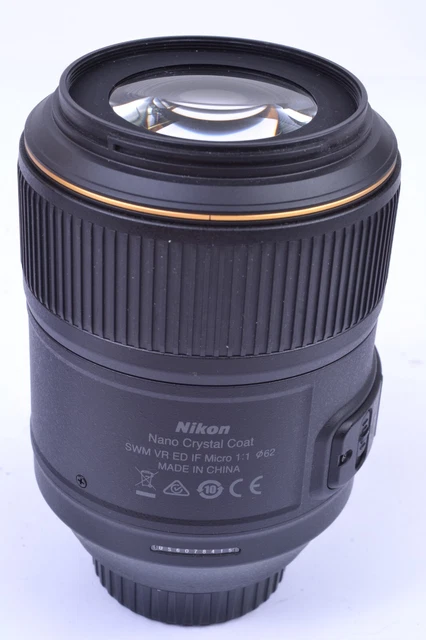 Nikon AF-S Nikkor 105mm f/2.8 G Micro ED N IF VR Camera Lens READ #T78415 2