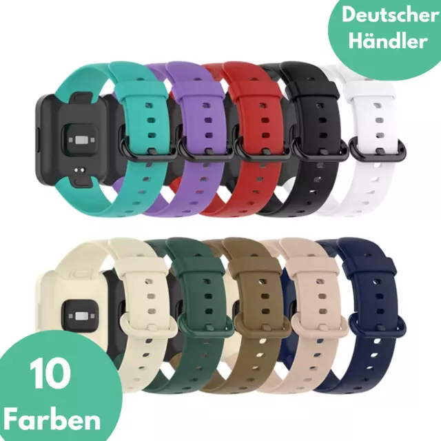 Armband für Xiaomi Mi Watch Lite / Redmi Watch Uhrenarmband Silikon Ersatz Band