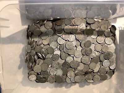 1943 LINCOLN WHEAT CENT WWII STEEL LOT OF 50 CIRCULATED COINS PDS Better Grade