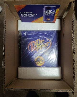 dr pepper dark berry mini fridge
