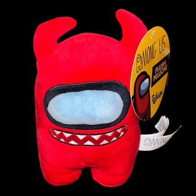 red crewmate plush