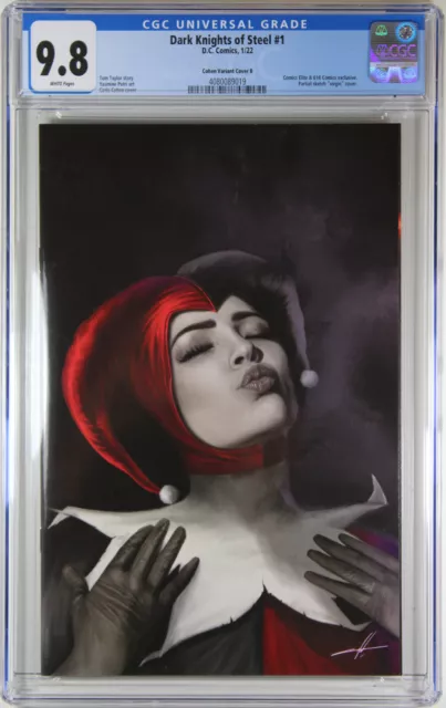 Dark Knights Of Steel #1 (Carla Cohen Exclusive Variant B) Comic ~ Cgc 9.8 Nm/M