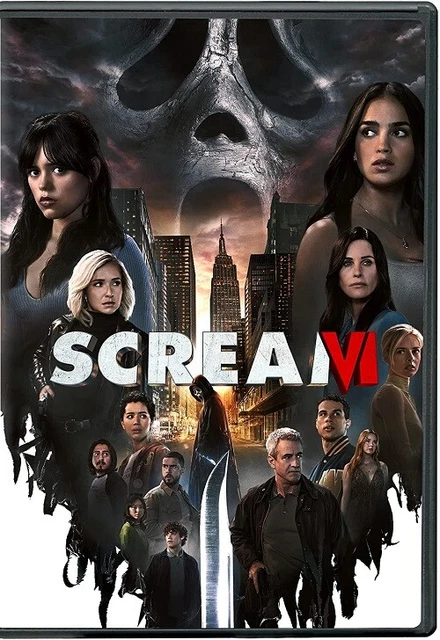 SCREAM VI (MELISSA Barrera Jenna Ortega Courteney Cox) 6 Six New DVD ...