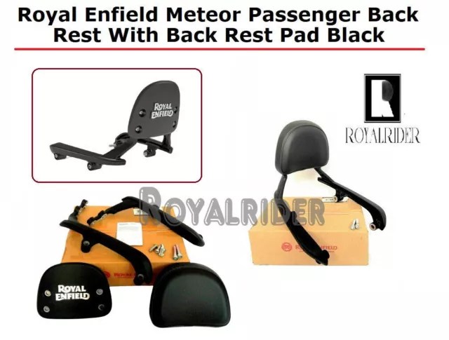 Se adapta al respaldo del pasajero Royal Enfield METEOR CON ALMOHADILLA DE...