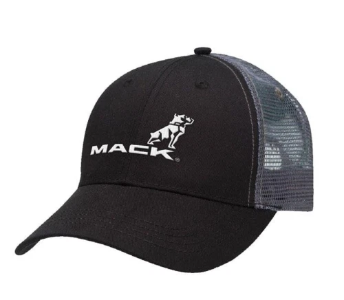 MACK Black/Charcoal Trucker Cap