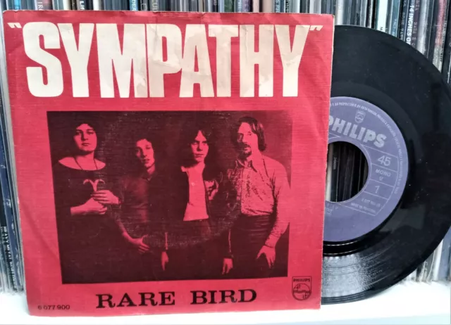 Rare Bird Sympathy /  Devil's High Concern 7 Single 1970 Portugal  Prog Rock