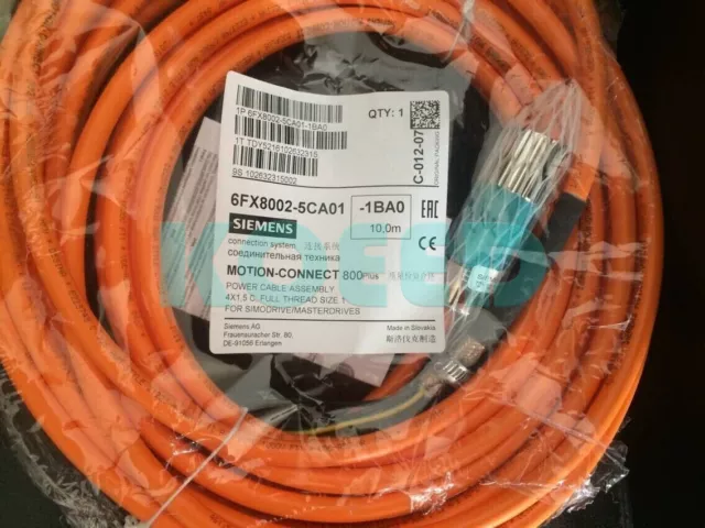 1PCS NEW SIEMENS power cable 6FX8002-5CA01-1BA0 10M /KO