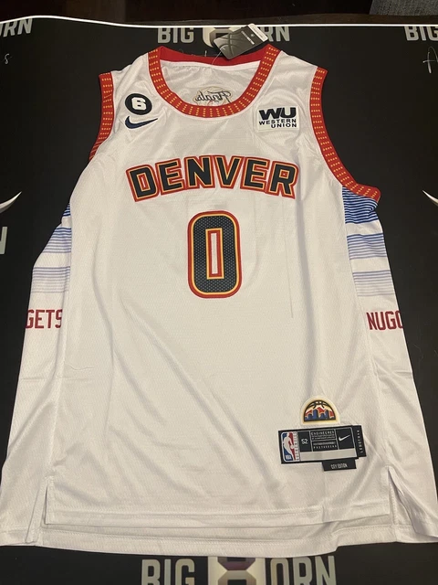 Christian Braun Signed Custom Denver Nuggets Jersey 2
