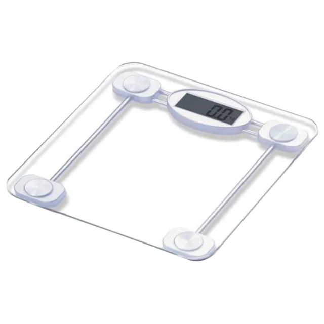 Taylor Precision Products 75274192 LCD 400-lb Capacity Glass Bathroom Scale