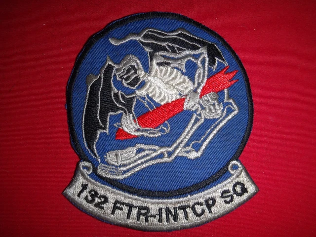 USAF 132nd FIGHTER INTERCEPTOR SQUADRON Vietnam War Patch