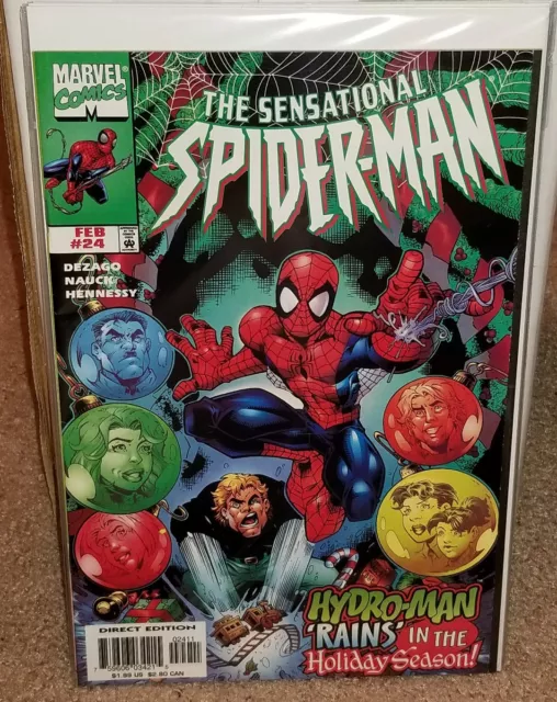 sensational Spiderman 24 vol.1 vf condition