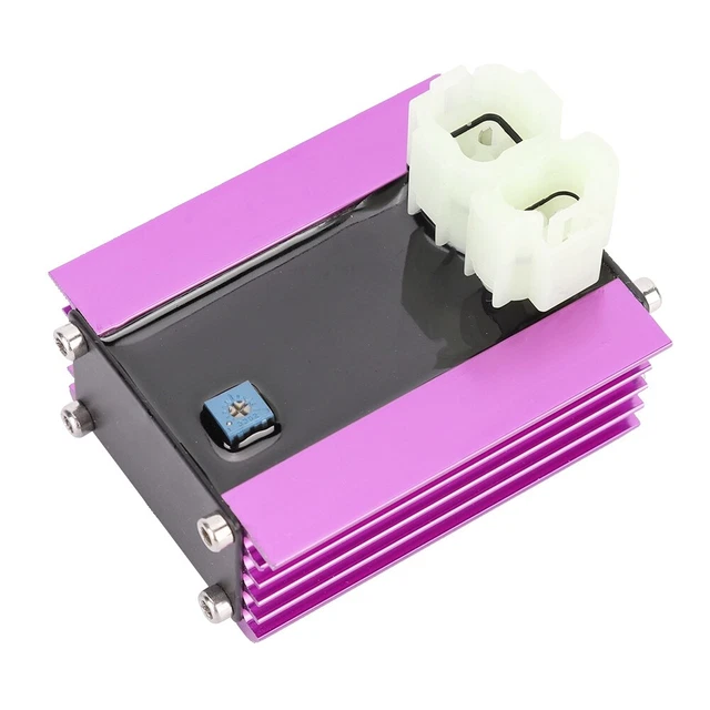 Car Purple Adjustable Racing AC CDI Ignition Box Parts For GY6 50cc 125 150cc