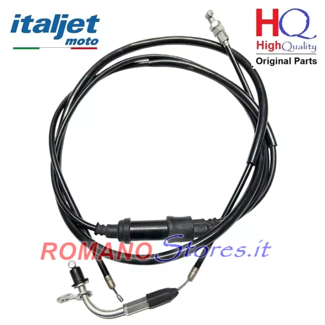 TRASMISSIONE GAS ACCELERATORE CON SDOPPIATORE ORIGINALE ITALJET ADLY 50 Cc.