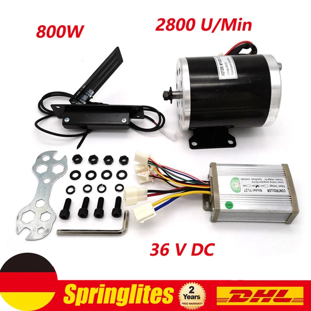HMParts Motore Elettrico - 36V 800W - MY1080 - E-Scooter/RC