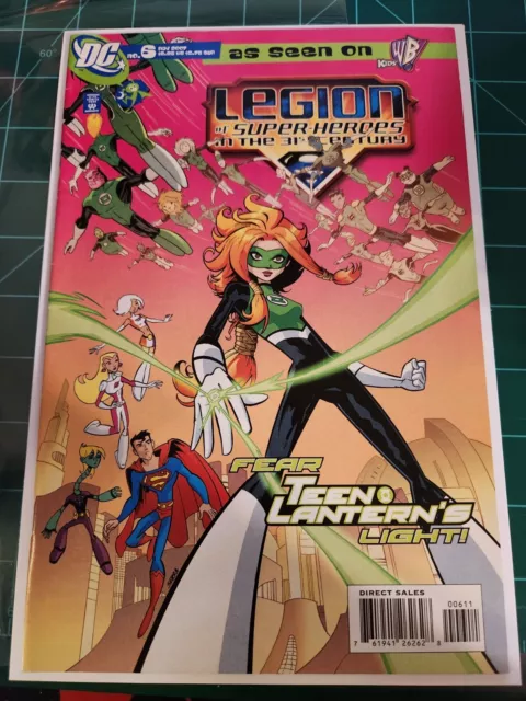 legion of super heroes in the 31st century #6 1st Jordana Green Lantern