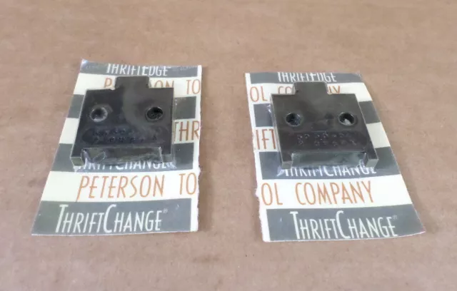Lot of 2 Peterson Tool Company 5050-048 2 CHG. A Anvils