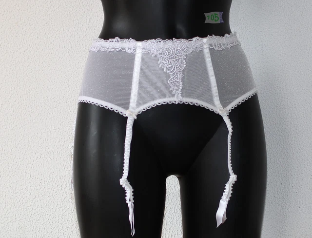 Porte-jarretelles Lise Charmel Romantique Désir Nacre – Taille 3 Neuf Avec étiquettes