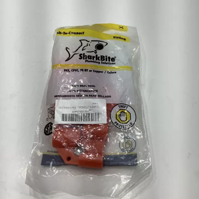 Sharkbite 1/4'' To 1'' Plastic Deburr & Gauge Tool, New Sealed.