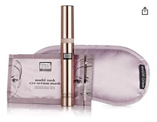 ERNO LASZLO Merry and Bright Eyed 4p Eye Mask Sleep Mast Eye Serum $93 Value