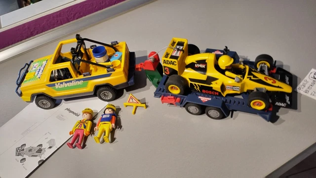Playmobil 4228 - Pick-up Et Quad De Course Rouge - City Life - Neuf Sous Blister