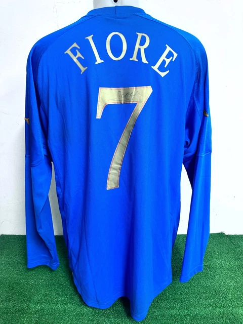 Maillot Match Worn Rui Costa – Fiorentina Diadora – Taille XL Numéro 10
