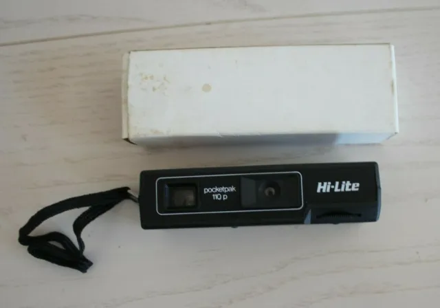Cámara Hi-Lite Pocketpak p110.-Vintage-.