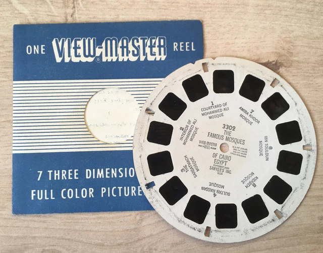 VIEWMASTER REEL 3302 Famous Mosques Of Cairo Egypt Rare £10.79 ...