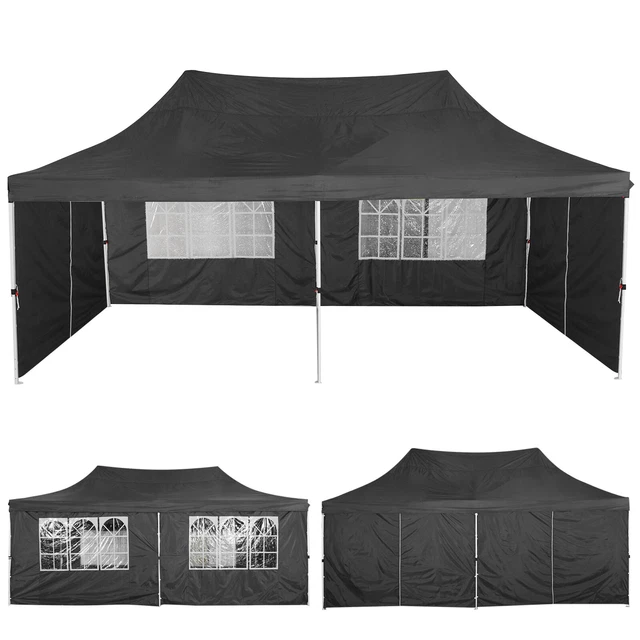 Falt Pavillon WASSERDICHT Pavillion Gartenzelt Partyzelt Dachmaß 3x3m, 3x6m