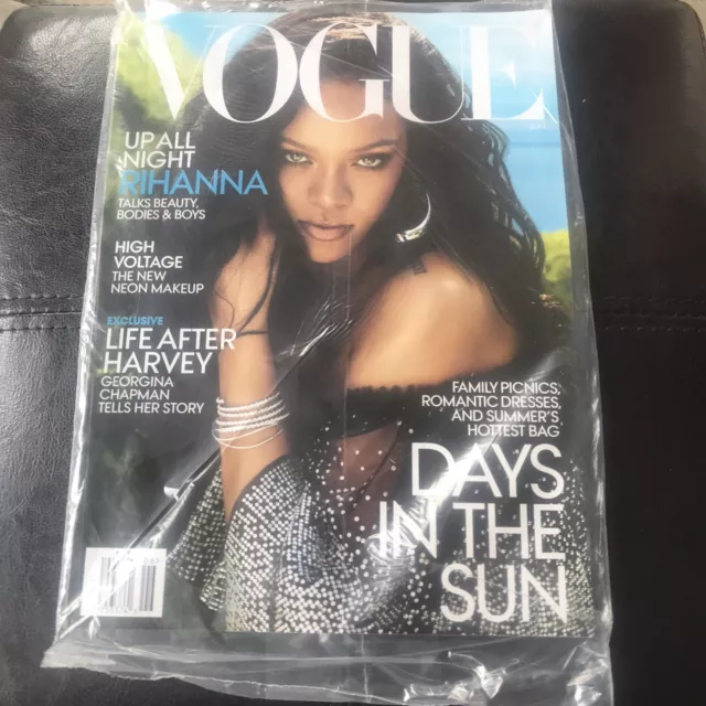 Vogue Magazine Rihanna Georgina Chapman Romantic Dresses Ali Fazal SEALED