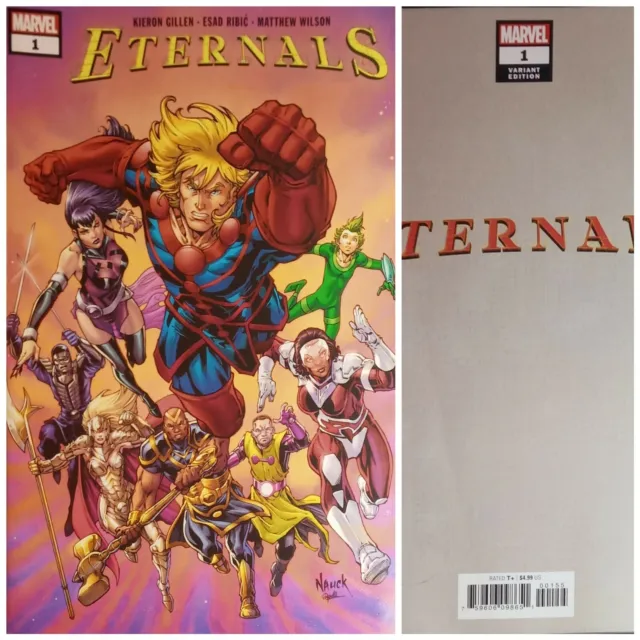 Marvel Comics Eternals 1 Todd Nauck Walmart Exclusive Cover Variant FREE SHIPPNG