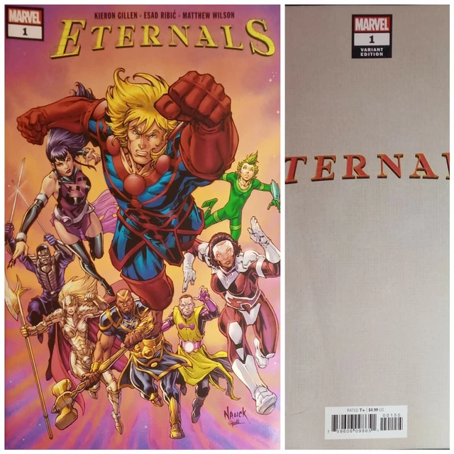 Marvel Comics Eternals 1 Todd Nauck Walmart Exclusive Cover Variant FREE SHIPPNG