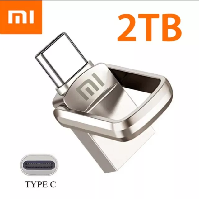 Xiaomi-Disque U Portable, 2 To, USB 3.1, Téléphone Portable, Ordinateur, ...