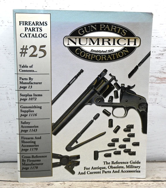 FIREARMS PARTS CATALOG 25 Numrich Gun Parts Corporation Reference Guide 2002 13.46 PicClick CA