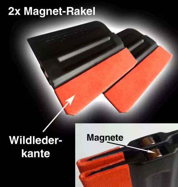 Car Wrapping Magnet Werkzeug Neodym Magnete Gummiert mit Griff Auto  Folierung