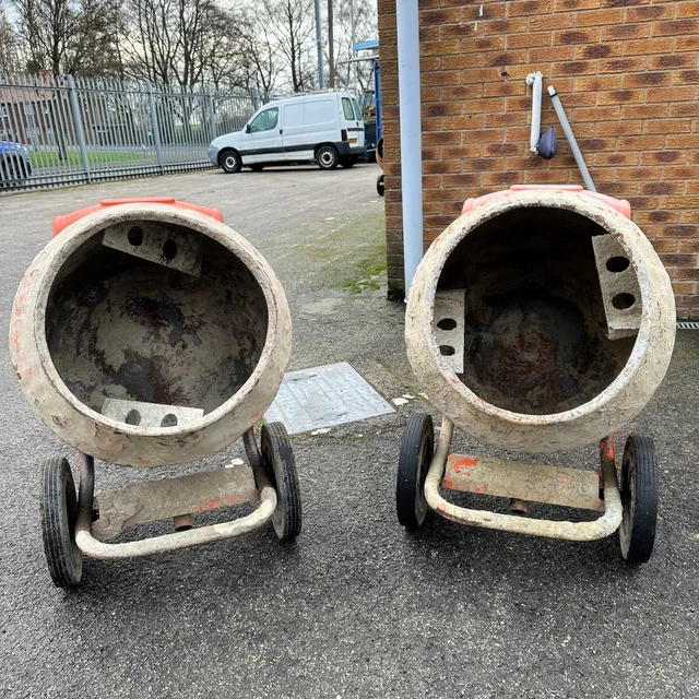 BELLE MINIMIX 150 Petrol Cement Mixer Honda GX120 Concrete Mini Mix 4hp