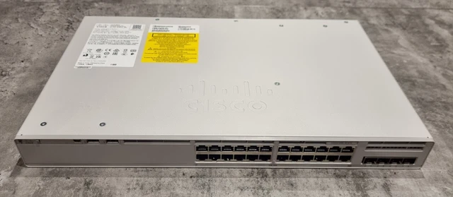 Cisco Catalyst C9200L-24T-4G-E Network switch 125W PSU  Rack Ears Inc