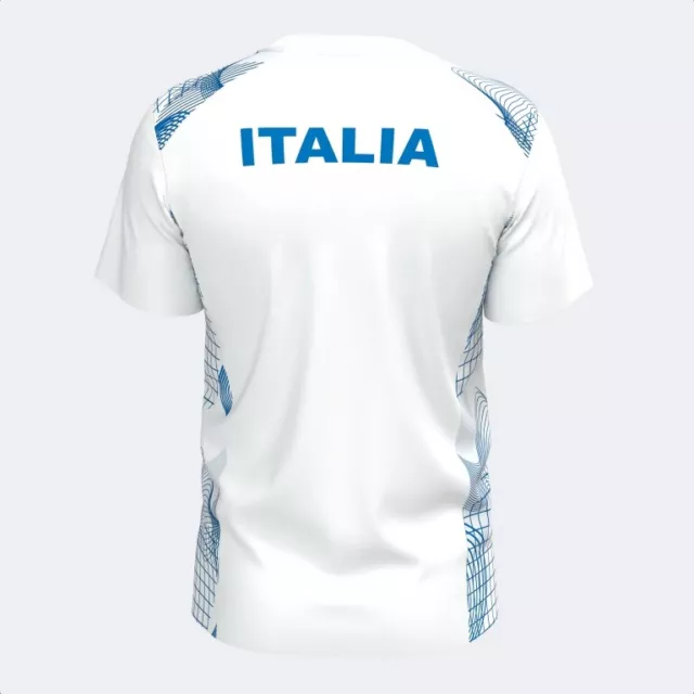 6025/54 JOMA Fitp Federation Italian Tennis Padel Men's Shirt 2024/25 2