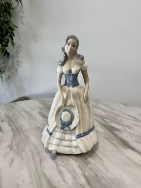 Large Tengra Spain Porcelain Figurine Statue Fancy Spanish Woman Lady Lladro Vtg