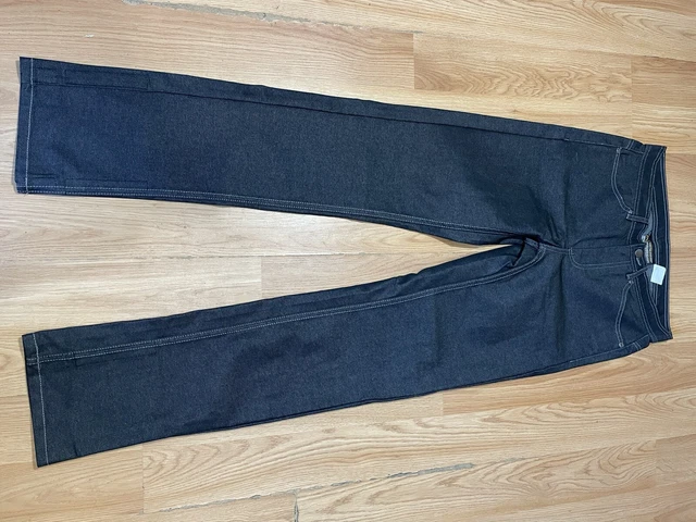 28 x 33 McDonalds heather black Employee denim Work Pants womens