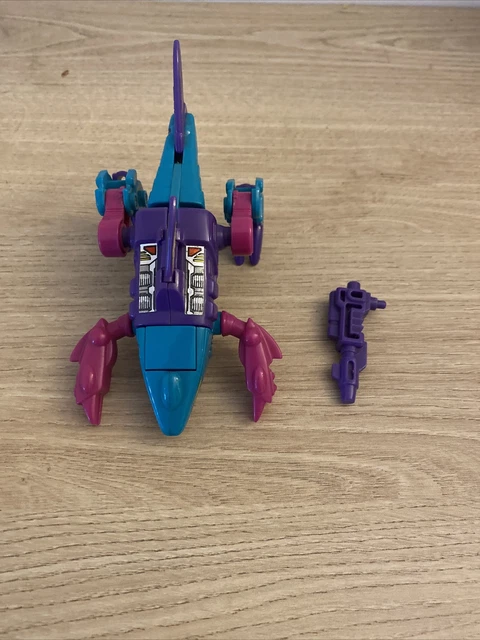 VINTAGE HASBRO TRANSFORMERS G1 Decepticon Seacon OVERBITE w/gun £8.99 ...