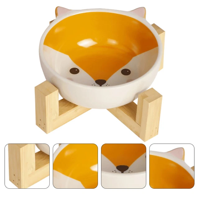 Cat Water Drinking Conatiner No-spill Feeder Bowl Pet Bowl Cat Food Bowl